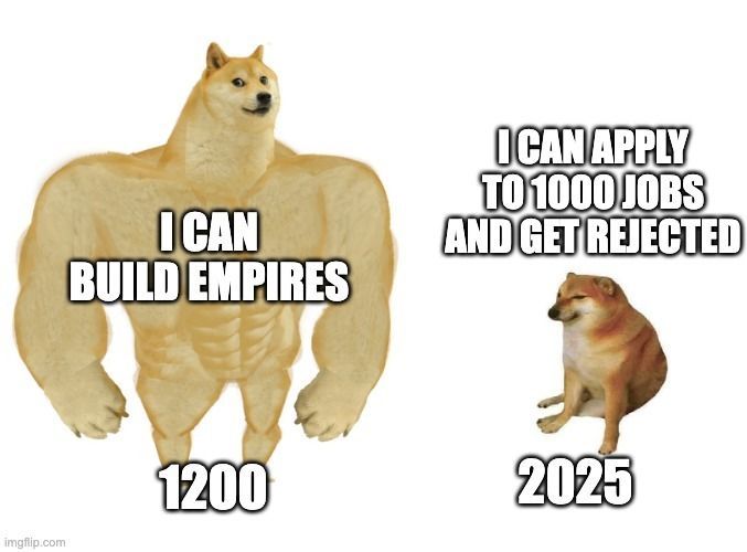 Why you can't find a job