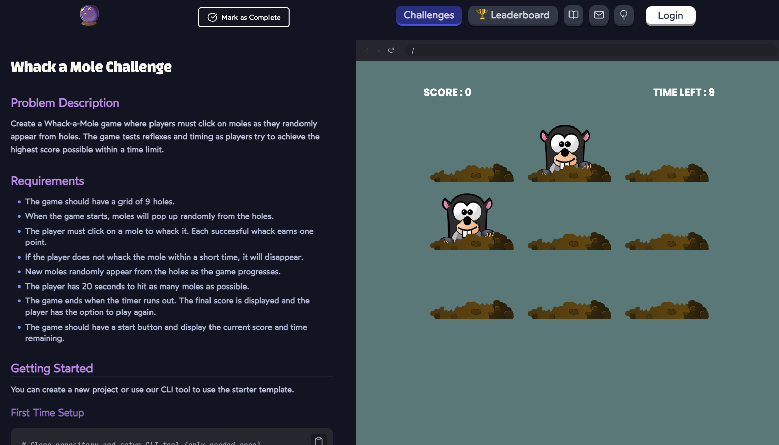 Frontend Wizards UI Demo